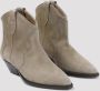 Isabel marant Beige Laarzen met 40mm Hak Beige Dames - Thumbnail 10