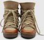 Isabel marant Kameel Winterlaarzen met Ronde Neus en Veters Brown Dames - Thumbnail 3