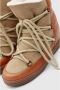 Isabel marant Kameel Winterlaarzen met Ronde Neus en Veters Brown Dames - Thumbnail 5