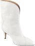 Isabel marant Witte Leren Hoge Hakken Laarzen White Dames - Thumbnail 14