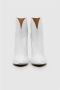 Isabel marant Witte Leren Hoge Hakken Laarzen White Dames - Thumbnail 3