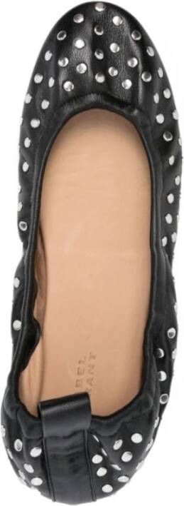 Isabel marant Zwarte Ballerina Platte Schoenen Black Dames