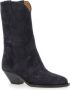 Isabel marant Taupe Suède Boho Chic Enkellaarzen Brown Dames - Thumbnail 3