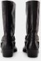 Isabel marant Boots Mid-Calf Leather Boots With Decorative Strap And B in zwart - Thumbnail 7