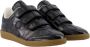 Isabel Marant Zwarte Leren Sneakers Krokodilreliëf Stijl - Thumbnail 2
