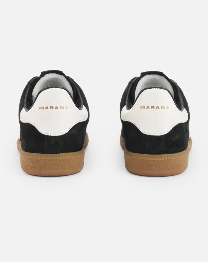 Isabel Marant Zwarte Logo Sneakers