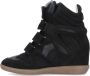 Isabel marant Sneakers High Top Sneakers Bekett in zwart - Thumbnail 3