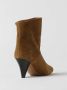 Isabel Marant Zwarte Suède Enkellaarzen - Thumbnail 2