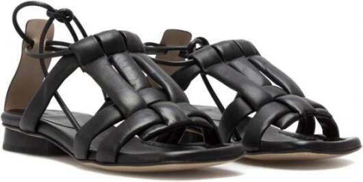 Ixos Flat Sandals Zwart Dames