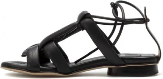 Ixos Flat Sandals Zwart Dames