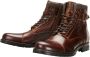 JACK & JONES Bottine Jfw Albany Leather Noos voor heren Bruin Maten: 40 42 - Thumbnail 15