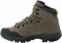 Jack Wolfskin Rebellion Texapore Mid Men Waterdichte trekkingschoenen Heren Khaki Phantom - Thumbnail 2