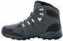 Jack Wolfskin Refugio Texapore Mid Men Waterdichte wandelschoenen Heren grey black - Thumbnail 2
