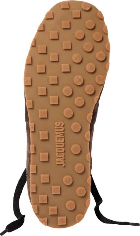 Jacquemus Bruine Leren Sandalen