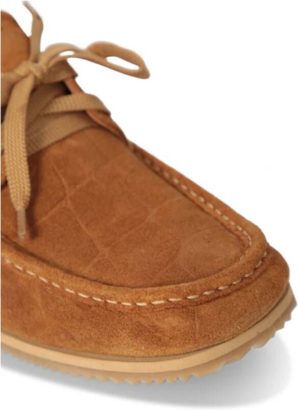 Jacquemus Bruine Loafers Klassieke Stijl