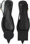Jacquemus Les Slingbacks Duelo P Pumps Leather Black in zwart - Thumbnail 13