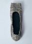 Jacquemus Gestructureerde leren ballerina flats met strik - Thumbnail 2