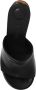 Jacquemus Sandalen Les Doubles Mules Sandals Leather Black in zwart - Thumbnail 19