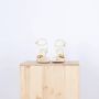 Jacquemus Krokodillenprint Leren Sandalen Cadeau White Dames - Thumbnail 6