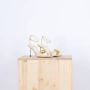 Jacquemus Krokodillenprint Leren Sandalen Cadeau White Dames - Thumbnail 7
