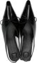 Jacquemus Zwarte Slingback Pumps Elegante Strikdetail - Thumbnail 3