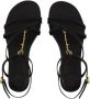 Jacquemus Leather sandals Black Dames - Thumbnail 4