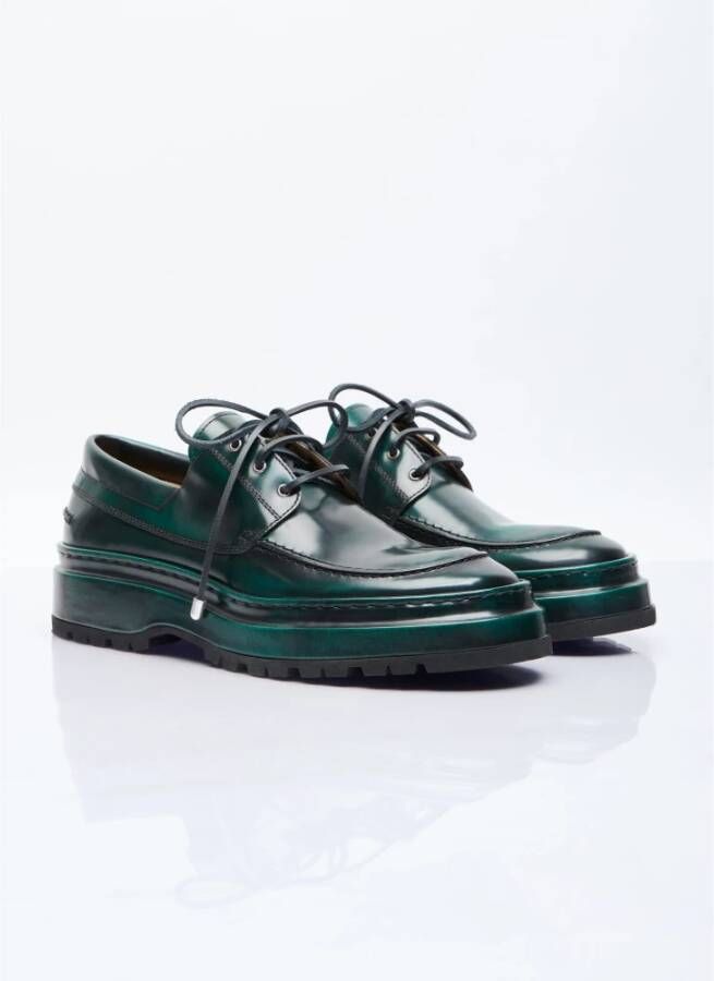 Jacquemus Loafers Green Heren