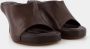 Jacquemus Bruin Leren Nuvola Mules Brown Dames - Thumbnail 2