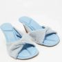 Jacquemus Pre-owned Fabric sandals Blue Dames - Thumbnail 4