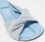 Jacquemus Pre-owned Fabric sandals Blue Dames - Thumbnail 7