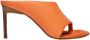 Jacquemus Pre-owned Leather heels Orange Dames - Thumbnail 3