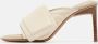 Jacquemus Pre-owned Leather sandals Beige Dames - Thumbnail 2