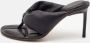 Jacquemus Pre-owned Leather sandals Black Dames - Thumbnail 2