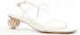Jacquemus Pre-owned Leather sandals White Dames - Thumbnail 3