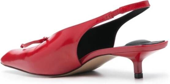 Jacquemus Rode ballerina schoenen voor vrouwen Red Dames