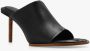 Jacquemus Rond Carre heeled mules Zwart Dames - Thumbnail 4