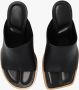 Jacquemus Rond Carre heeled mules Zwart Dames - Thumbnail 7