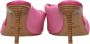 Jacquemus Roze Leren Stiletto Hakken Sandalen - Thumbnail 2