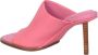 Jacquemus Roze Sandalen Asymmetrisch Geometrisch Ontwerp - Thumbnail 2