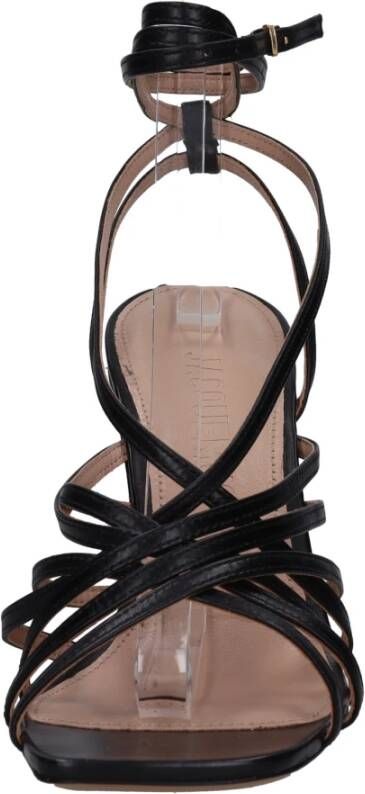 Jacquemus Sandalen Zwart Black Dames