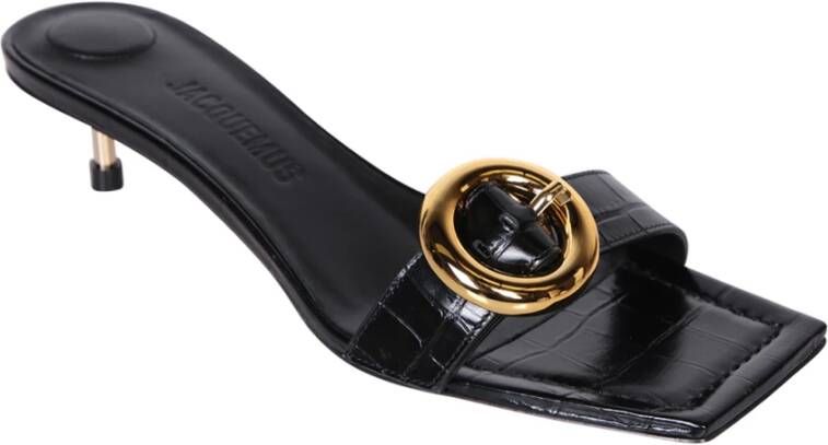 Jacquemus Sandals Black Dames