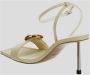 Jacquemus Krokodillenprint Leren Sandalen Cadeau White Dames - Thumbnail 3