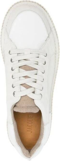 Jacquemus Beige Suede Sneakers Beige Heren