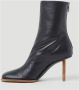 Jacquemus Leren enkellaarzen met hak Black Dames - Thumbnail 5