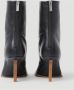 Jacquemus Leren enkellaarzen met hak Black Dames - Thumbnail 6