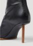 Jacquemus Leren enkellaarzen met hak Black Dames - Thumbnail 7