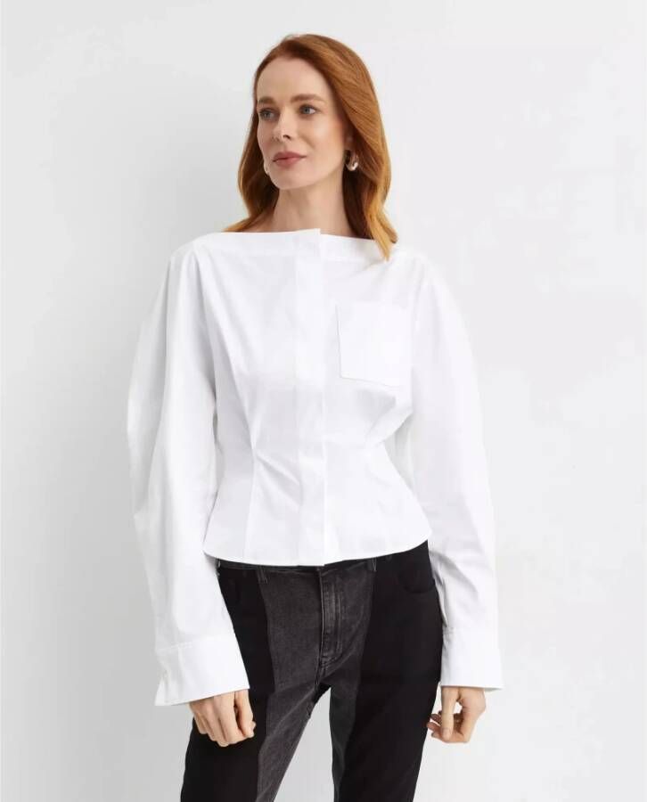 Jacquemus Witte Bootneck Shirt