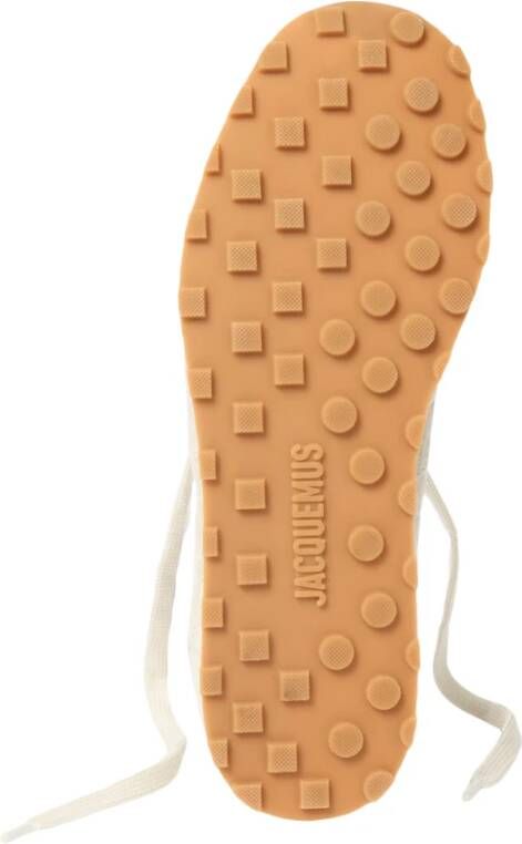 Jacquemus Witte Leren Sneakers