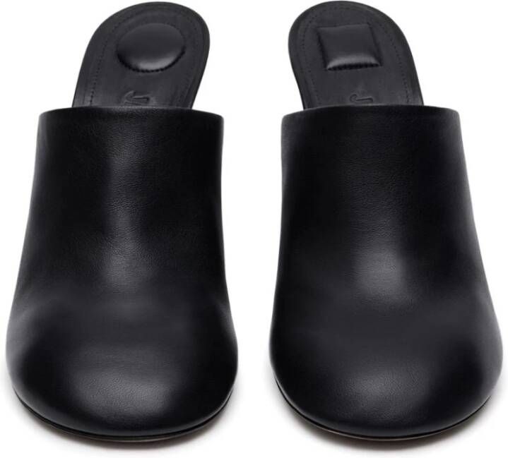 Jacquemus Zwarte Instap Hoge Hak Schoenen