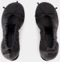 Jacquemus Zwarte Leren Ballerina Pumps Black Dames - Thumbnail 4